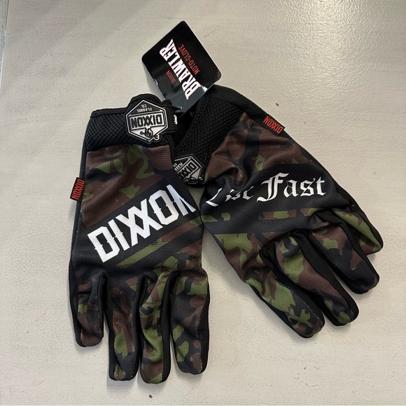 DIXXON Flannel Co. Brawler Moto-Glove Men’s Camo w/ Technology Touch Sz XXL NWT - Picture 2 of 9